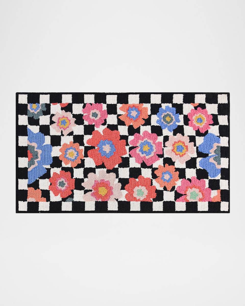 Checked Dolce Vita Indoor/Outdoor Rug, 2'3" x 3'9"